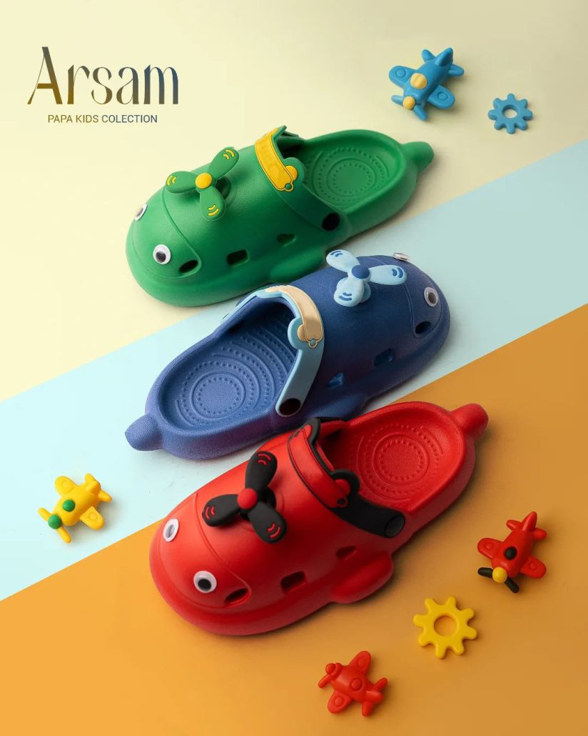 خرید عمده دمپایی کراکس پسرانه