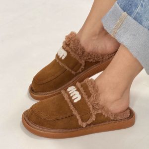 صندل زنانه قهوه‌ای